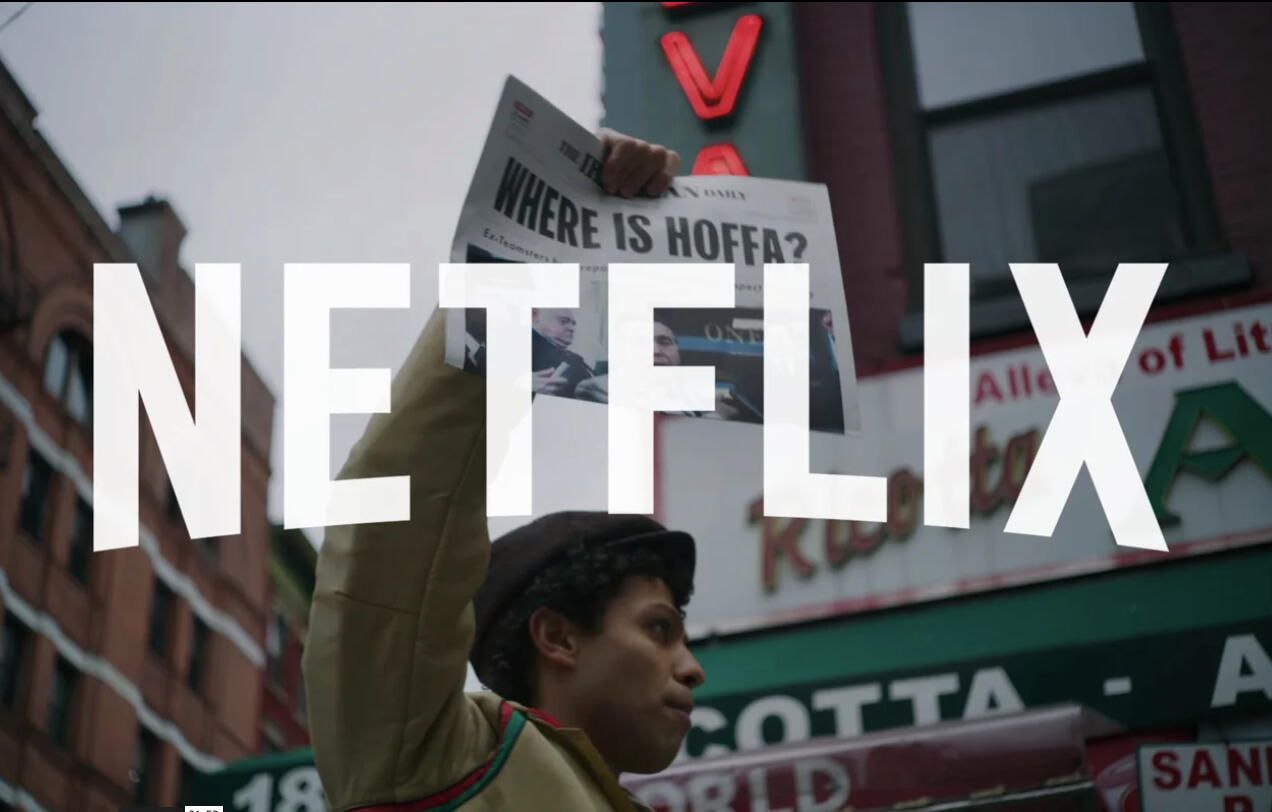 Field PA in NYC for The Irishman promo | Netflix